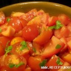 Indiškos pomidorų salotos